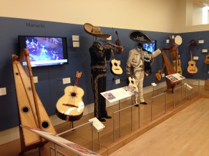 Typical display, Mariachi, in Mexico section