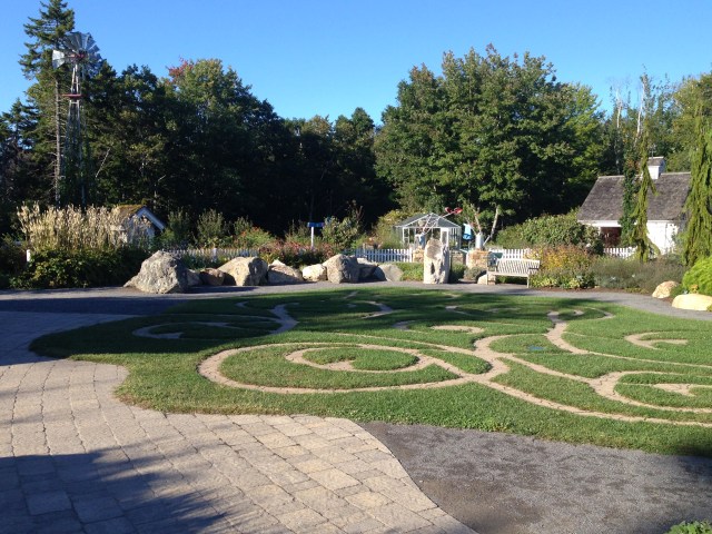 The Garden has many  well designed elements - one could have a good day by just watching the changes as the sun goes across the sky.