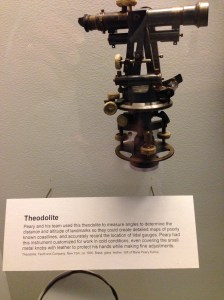 Some of Peary's equipment is in the permanent exhibit.