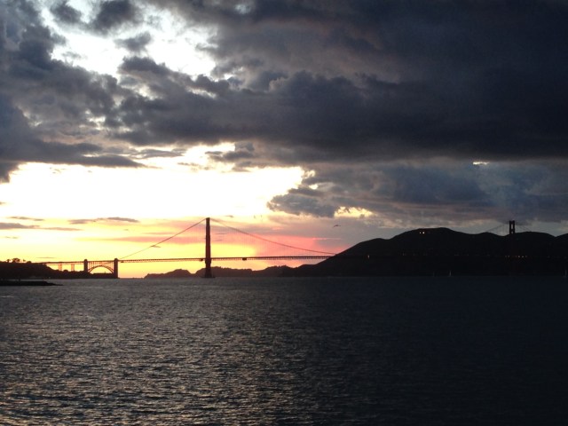 Again from just outside Cowell, later that day...