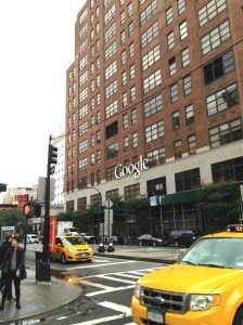 Google's building. Maritime Hotel in background.
