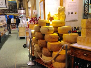 Eataly's presentation of Italian foods is impressive