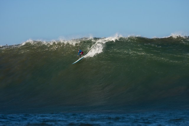 Dropping into Mavericks